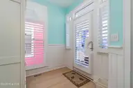112 Sandpiper Court, Atlantic Beach, NC 28512 — 3-bedroom waterfront home in Sea Dreams, Atlantic Beach, NC, photo 7 of 50: front door/ foyer