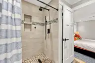 855 Salter Path Road 115, Indian Beach, NC 28512 — 2-bedroom waterfront condo in Colony By The Sea, Indian Beach, NC, photo 7 of 26: Master bath