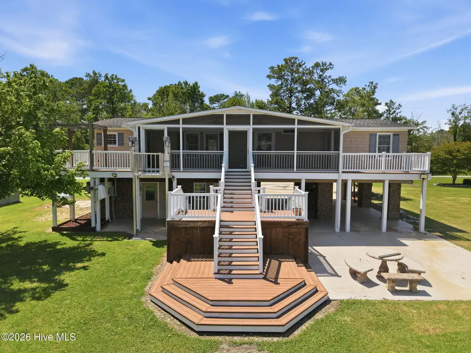 2831 Whichards Beach Road, Chocowinity, NC 27817 — 3-bedroom waterfront manufactured home in Portside, Chocowinity, NC, photo 1 of 53: Primary Photo