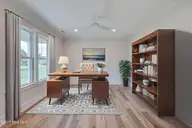 125 Cove Side Lane, Hampstead, NC 28443 — 4-bedroom waterfront home in Pelican Sound, Hampstead, NC, photo 8 of 29: Office Staged