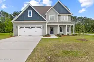100 Rolling Water Lane, Peletier, NC 28584 — 4-bedroom home in Cripple Creek, Peletier, NC, photo 1 of 41