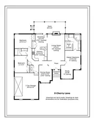 9 Cherry Lane, Pinehurst, NC 28374 — 3-bedroom home in Unit 10, Pinehurst, NC, photo 6 of 45: Floor Plan