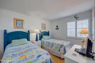 1505 Salter Path Road 435, Indian Beach, NC 28512 — 3-bedroom waterfront condo in Summer Winds Condominiums, Indian Beach, NC, photo 19 of 28: Bedroom TWINS