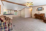 4652 Faith Baptist Church Road, Pinetops, NC 27864 — 3-bedroom manufactured home, Pinetops, NC, photo 4 of 38: Living Room