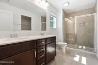 432 Bent Willow Drive, Clayton, NC 27527 — 4-bedroom home in Flowers Plantation, Clayton, NC, photo 12 of 33: Primary Bathroom