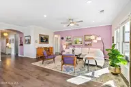 707 Broomsedge Terrace, Wilmington, NC 28412 — 2-bedroom home in Riverlights - Del Webb, Wilmington, NC, photo 6 of 31: Living room to fyer