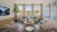 345 Maddox Drive, Aberdeen, NC 28315 — 3-bedroom home in Martin Farms, Aberdeen, NC, photo 18 of 33: Living Room