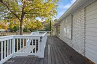 1600 Chip Shot Drive, Morehead City, NC 28557 — 3-bedroom home in Country Club East, Morehead City, NC, photo 19 of 57: porch outback