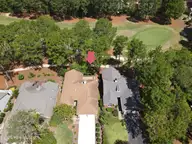 160 Hunter Trail, Southern Pines, NC 28387 — 3-bedroom home in Longleaf CC, Southern Pines, NC, photo 21 of 46: drone photo 1 160 hunter