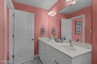 2414 Ocean Drive, Emerald Isle, NC 28594 — 5-bedroom waterfront home in Emerald Isle By The Sea, Emerald Isle, NC, photo 24 of 59: En Suite Bathroom 2