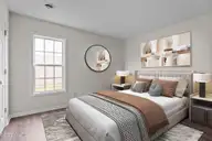 4708 Morning Glory Way, Rocky Mount, NC 27804 — 2-bedroom home in Westry Crossing, Rocky Mount, NC, photo 19 of 39: Bedroom 2 (Virtual)