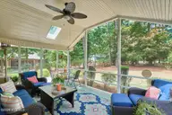 111 Sherwood Road, Seven Lakes, NC 27376 — 3-bedroom townhome in Seven Lakes South, Seven Lakes, NC, photo 20 of 50: Tranquil backyard