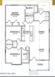 6081 Market St Ex Ext N, Washington, NC 27889 — 3-bedroom home, Washington, NC, photo 3 of 8
