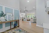 299 Boundaryline Drive NW, Calabash, NC 28467 — 3-bedroom home in Carolina Shores North, Calabash, NC, photo 6 of 49: Foyer into Living Area