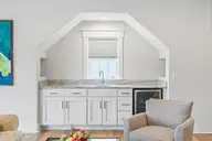 9279 Devaun Pointe Circle, Calabash, NC 28467 — 4-bedroom waterfront home in Devaun Park, Calabash, NC, photo 19 of 42: Family room wet bar