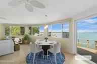 221 Creek Road, Beaufort, NC 28516 — 2-bedroom waterfront home in Royal Place, Beaufort, NC, photo 10 of 59: Dining area