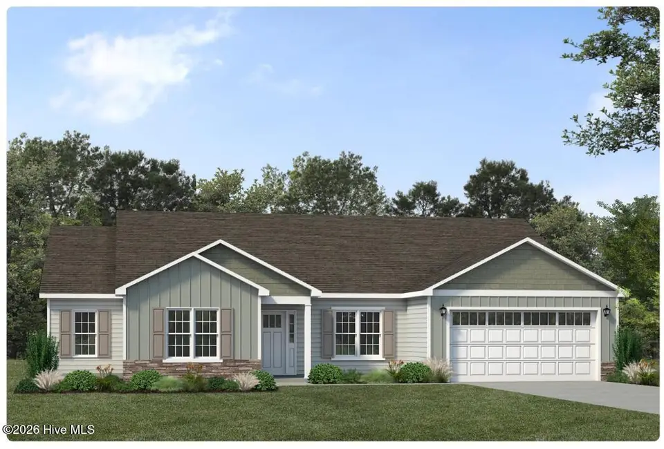 118 Constitution Court, Newport, NC 28570 — 3-bedroom home in Heritage Pointe, Newport, NC, photo 1 of 1: Rendered