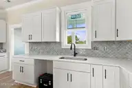 2406 Ferabee Street, Morehead City, NC 28557 — 4-bedroom waterfront home, Morehead City, NC, photo 9 of 40: Kitchen backsplash