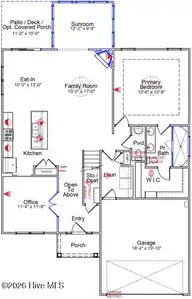 6731 Fellowship Drive, Leland, NC 28451 — 4-bedroom home in Grand Park, Leland, NC, photo 2 of 39: 27 1st floor