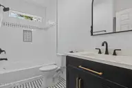 147 Creek Bend Drive, Vass, NC 28394 — 2-bedroom home in Riverview Acres, Vass, NC, photo 15 of 32: Bathroom