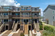 1784 New River Inlet Road 4, North Topsail Beach, NC 28460 — 3-bedroom waterfront townhome in Shipwatch Villas, North Topsail Beach, NC, photo 5 of 60: 1784 #4 New River Inlet Road - Aerial -