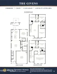 512 Sandy Hollow Drive, Jacksonville, NC 28540 — 4-bedroom home in Sandy Hollow, Jacksonville, NC, photo 2 of 7: Floor Plan