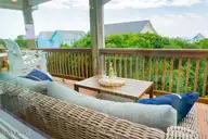 101 Shipwreck Lane E, Emerald Isle, NC 28594 — 3-bedroom waterfront townhome in Spinnakers Reach, Emerald Isle, NC, photo 18 of 38: Level 3 Deck