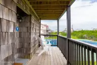 2508 Ocean Drive 14b1, Emerald Isle, NC 28594 — 2-bedroom waterfront condo in Ocean Reef, Emerald Isle, NC, photo 23 of 42: Porch