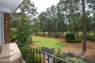 333 Driftwood Circle, Southern Pines, NC 28387 — 2-bedroom condo in Knollwood, Southern Pines, NC, photo 8 of 26: Balcony View