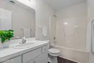 4708 Morning Glory Way, Rocky Mount, NC 27804 — 2-bedroom home in Westry Crossing, Rocky Mount, NC, photo 14 of 39: Guest Bathroom