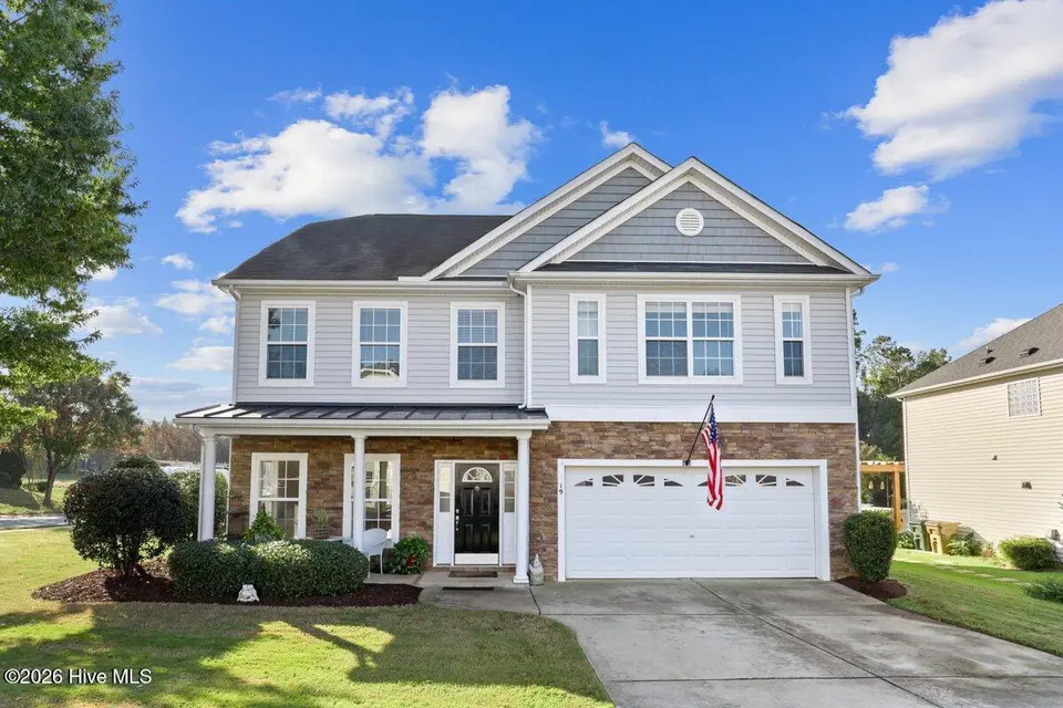 19 Killington Drive, Clayton, NC 27520 — 4-bedroom home in Cobblestone, Clayton, NC, photo 1 of 61: Front of Home