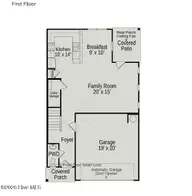 555 Trove Lane, Vass, NC 28394 — 3-bedroom home in The Exchange At Vass, Vass, NC, photo 18 of 19: First Floor