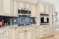 855 Salter Path Road 115, Indian Beach, NC 28512 — 2-bedroom waterfront condo in Colony By The Sea, Indian Beach, NC, photo 13 of 26: Kitchen