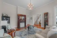 901 N Main Street, Tarboro, NC 27886 — 3-bedroom home in Historic District, Tarboro, NC, photo 10 of 55: Formal living room