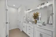 4432 Village Green Drive SW Homesite 59, Shallotte, NC 28470 — 3-bedroom waterfront home in Village Green SHLTE, Shallotte, NC, photo 13 of 30: Master Bath