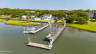 153 Gray Duck Drive, Beaufort, NC 28516 — 3-bedroom waterfront home in Beau Coast, Beaufort, NC, photo 17 of 73: Beau Coast Dock View