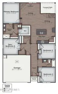 4335 Coralbead Lane Lot 98, Leland, NC 28451 — 4-bedroom home in Grayson Park, Leland, NC, photo 2 of 33
