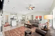 4369 Onyx Lane, New Bern, NC 28562 — 3-bedroom home in Carolina Colours, New Bern, NC, photo 9 of 54: Kitchen & Living Room
