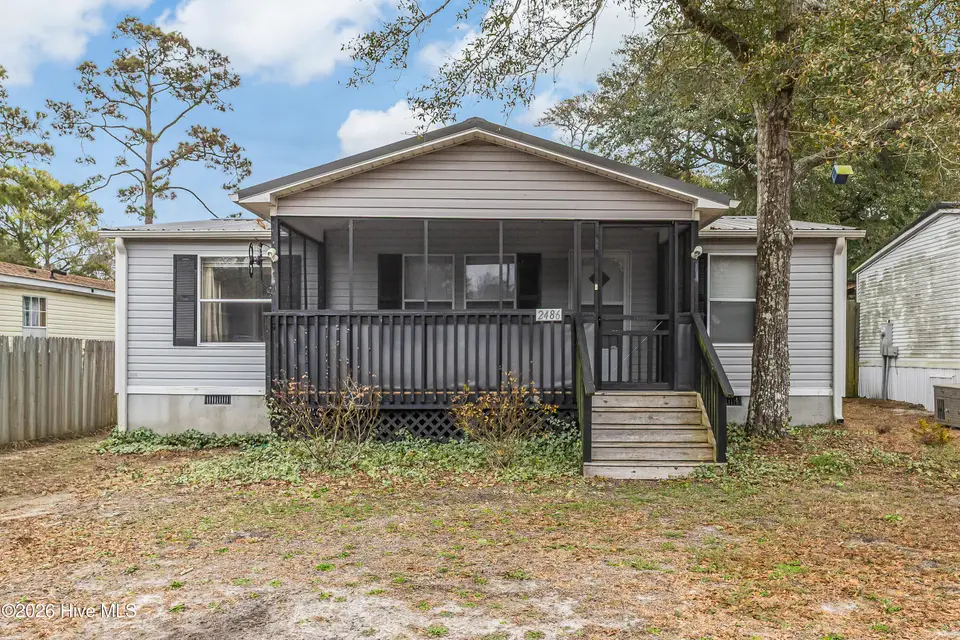 2486 Kirby Road SW, Supply, NC 28462 — 3-bedroom manufactured home in Sandy Shoals, Supply, NC, photo 1 of 30: 2486 Kirby-1