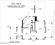 260 S Ashe Street, Southern Pines, NC 28387 — 4-bedroom home in Downtown, Southern Pines, NC, photo 5 of 43: Main level JPG
