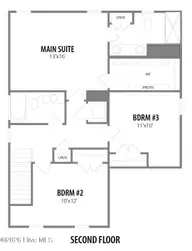 80 Cupid Court, Middlesex, NC 27557 — 3-bedroom home in Archers Park, Middlesex, NC, photo 9 of 9: Second Floor