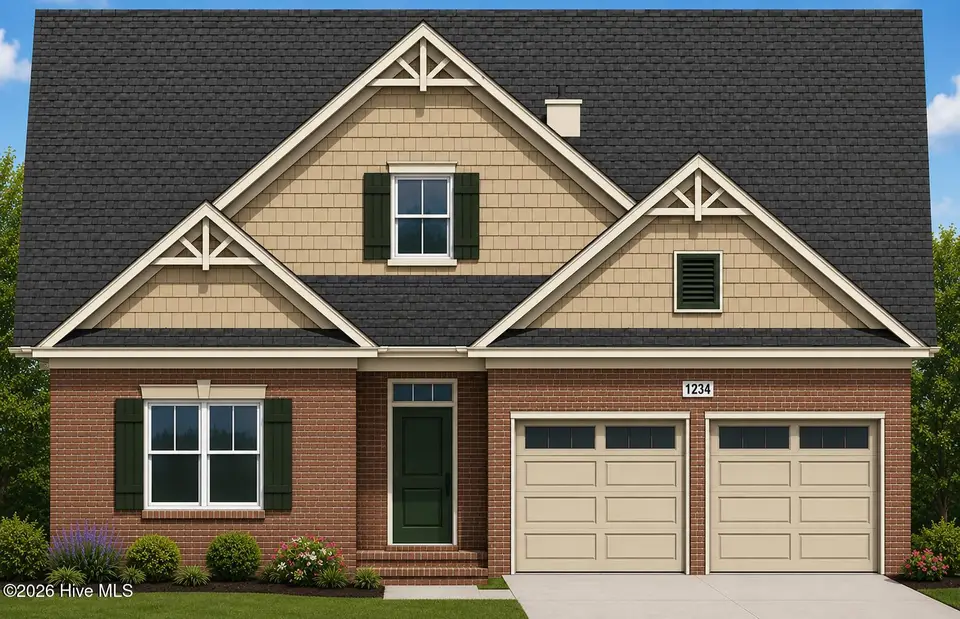 108 Cruden Bay Circle, Pinehurst, NC 28374 — 4-bedroom home in National, Pinehurst, NC, photo 1 of 4: rendering pic