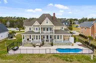 359 Bay Run, Newport, NC 28570 — 4-bedroom waterfront home in Bluewater Banks, Newport, NC, photo 3 of 74: Back of Home