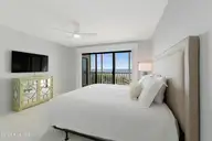 525 Salter Path Road C-5 The Breakers, Pine Knoll Shores, NC 28512 — 3-bedroom waterfront condo in Beacon's Reach, Pine Knoll Shores, NC, photo 15 of 51: Primary bedroom with ocean views