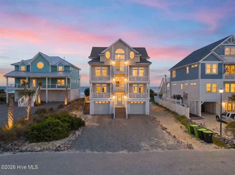 31 Porpoise Place, North Topsail Beach, NC 28460 — 7-bedroom waterfront home in Dolphin Shores, North Topsail Beach, NC, photo 1 of 71