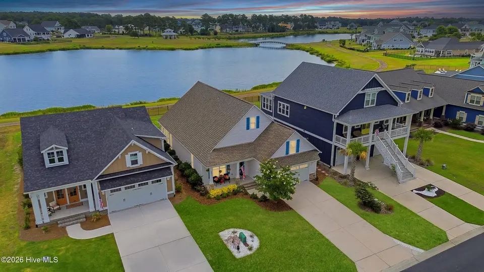 401 Summerhouse Drive, Holly Ridge, NC 28445 — 3-bedroom waterfront home in Summerhouse On Everett Bay, Holly Ridge, NC, photo 1 of 77