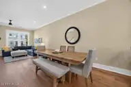 162 Dugger Lane, Wilmington, NC 28412 — 3-bedroom townhome in Riverlights Marina Village, Wilmington, NC, photo 12 of 73: Dining Room