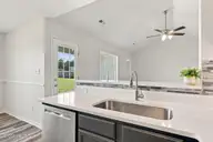221 Cherry Blossom Drive, Richlands, NC 28574 — 3-bedroom home in Cherry Grove, Richlands, NC, photo 9 of 48: Kitchen