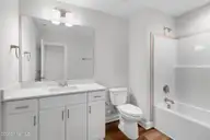 243 Cline Way Unit 111, Beaufort, NC 28516 — 3-bedroom townhome in 1809 Live Oak, Beaufort, NC, photo 17 of 43: Bathroom