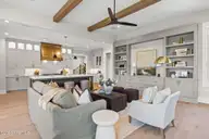 2611 Mariners Way SE, Southport, NC 28461 — 4-bedroom waterfront home in St James, Southport, NC, photo 23 of 72: 10 Foot Ceilings Main Floor